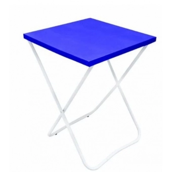 Toalha de Mesa Perolizada 70x70 c/10 Azul Escuro Dani Embalagens