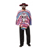 Fantasia Poncho Mexicano Mariachi Adulto Super - Fantasias Adultos