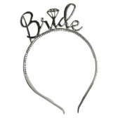 Tiara Bride Noiva Metalizada - Casamento