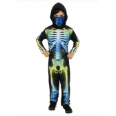 Fantasia Esqueleto Neon Infantil Anjo - Fantasias Infantis