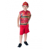 Fantasia Infantil Bombeiro Completa Master Toy - Fantasias infantil com acessório