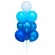 Kit Balão Látex Degrade Azul C/10 Regina - Balões