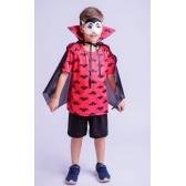 Fantasia Vampiro Halloween Infantil Muvilê - Fantasias Infantis