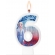 Vela Numeral Frozen 2 Regina Festas - Temas Infantis