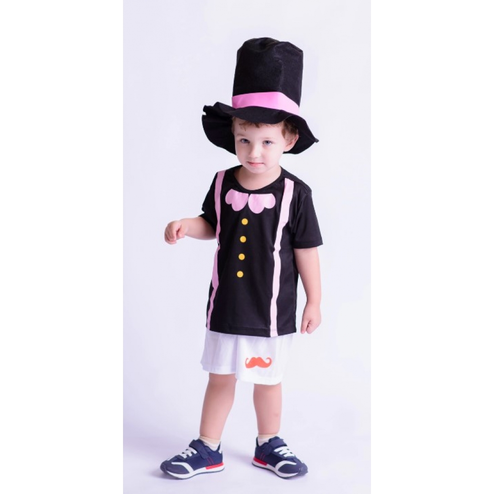Fantasia Menino Circo Bita Infantil Muvilê - Fantasias Infantis