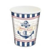 Copo de Papel Marinheiro 180ml c/8 Junco - Temas Infantis