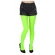 Meia Calça Lisa Verde Neon Adulto - Acessórios para Fantasia