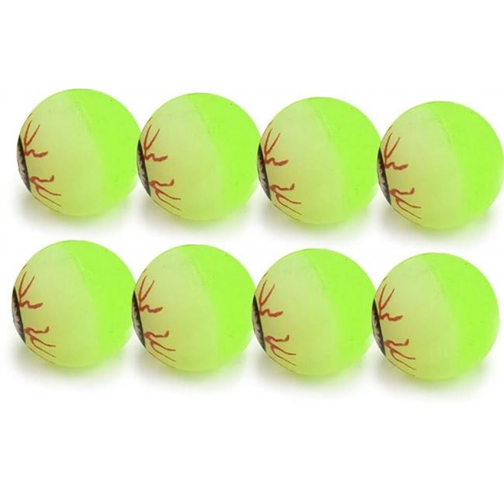 Olhos Plásticos Halloween Verdes c/6 - Halloween