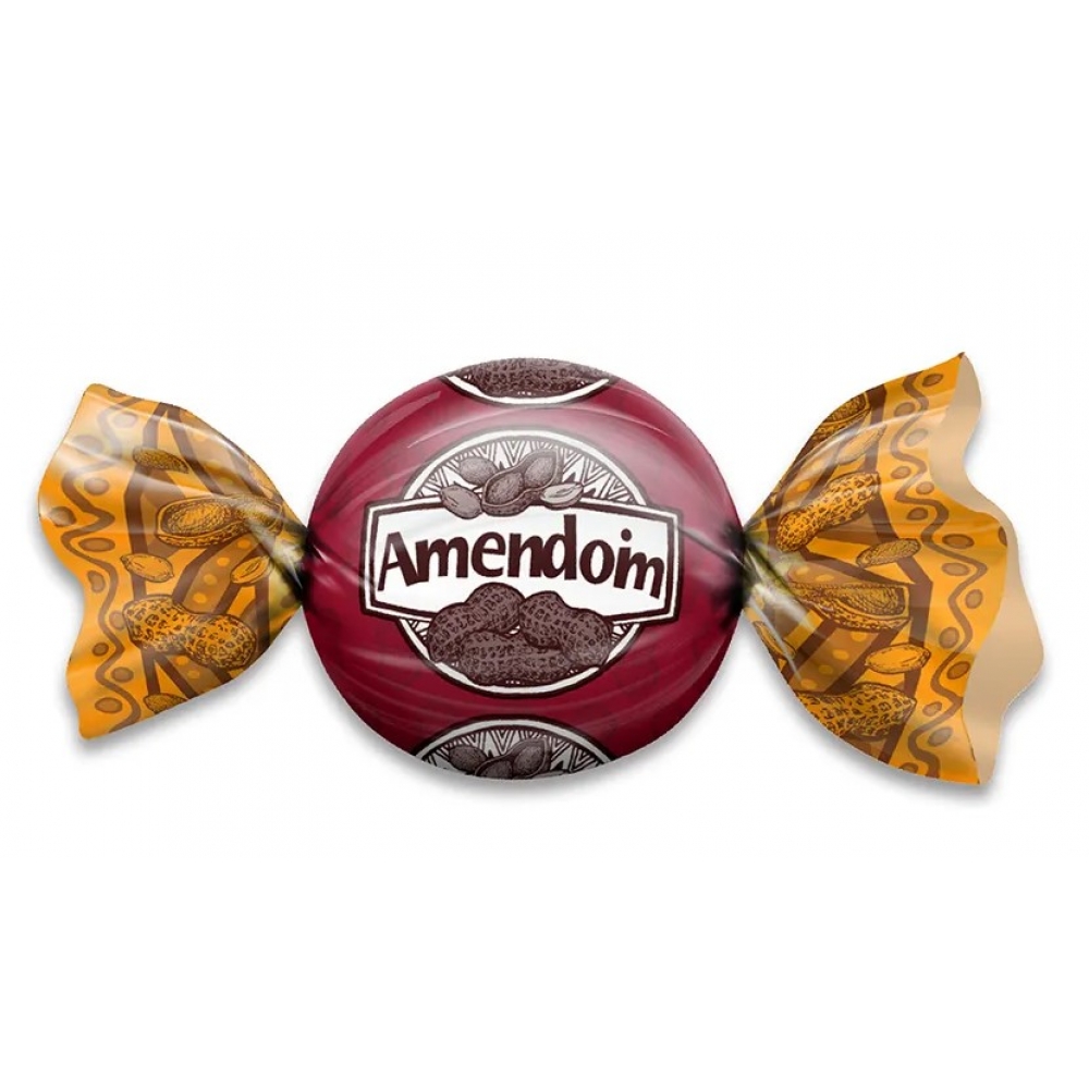 Papel Para Trufa Sabor Amendoim c/50 Luckyfest - Confeitaria