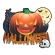 Painel Cartonado Halloween Abóbora Piffer - Halloween