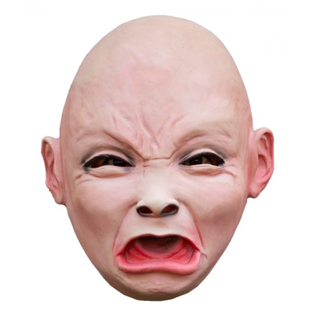 Máscara Látex Bebê Inteira Spook - Máscaras