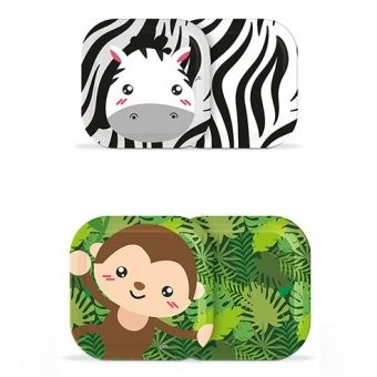 Prato Quadrado Bem Vindo à Selva 2019 c/8 Junco