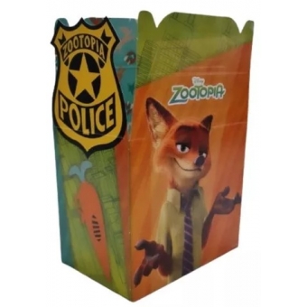 Caixa Para Lembrancinhas Zootopia c/8 Regina Festas