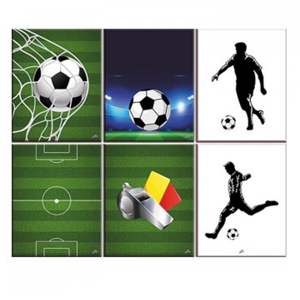 Quadrinhos Divertidos Futebol c/6 Junco - Temas Variados