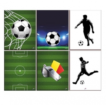 Quadrinhos Divertidos Futebol c/6 Junco