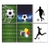 Quadrinhos Divertidos Futebol c/6 Junco - Temas Variados