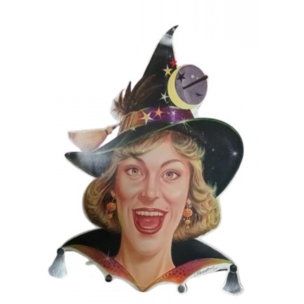 Painel Halloween Luxo Bruxa ADF - Halloween