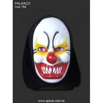 Máscara Látex Palhaço Spook