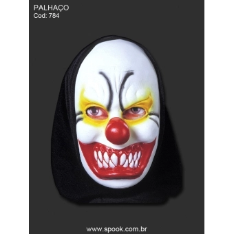 Máscara Látex Palhaço Spook