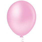 Balão 7 Liso Rosa Baby c/50 Pic Pic - Balões
