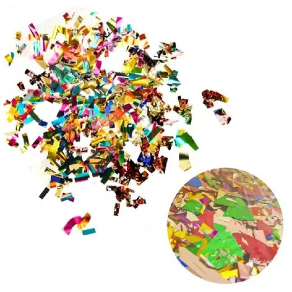 Confete Metalizado Carnaval 100g - Decoração