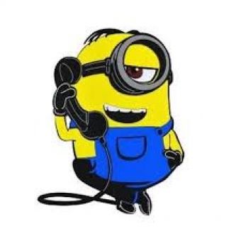 Painel E.V.A Médio Minions Stuart Grintoy