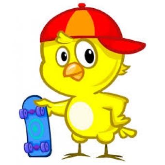 Painel E.V.A Pintinho Amarelinho Grande Piffer