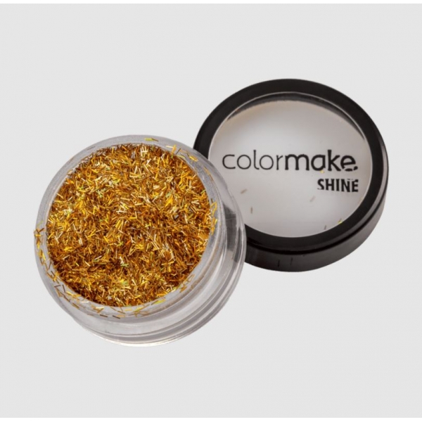 Glitter Formatos 2g Filete Ouro Colormake - Maquiagem