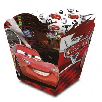Mini Cachepot Cars Silver c/8 Regina Festas