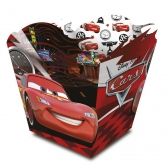 Mini Cachepot Cars Silver c/8 Regina Festas - Temas Infantis