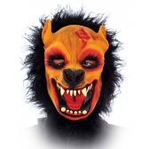 Máscara Látex Lobisomen Tecido/ Pelo Spook - Máscaras de Terror