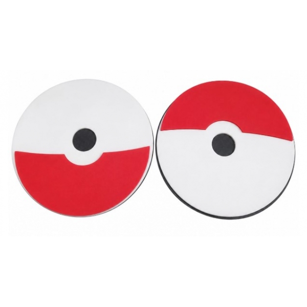 Mini Painel E.V.A Pokebola Vermelha c/2 Grinfest - Temas Infantis