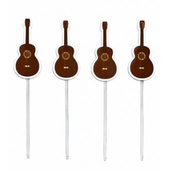 Toppers Para Doces e Salgados Violão Festa Junina c/10 Duster