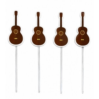 Toppers Para Doces e Salgados Violão Festa Junina c/10 Duster