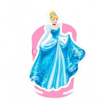 Porta Treco Cinderela Rosa c/3 Piffer