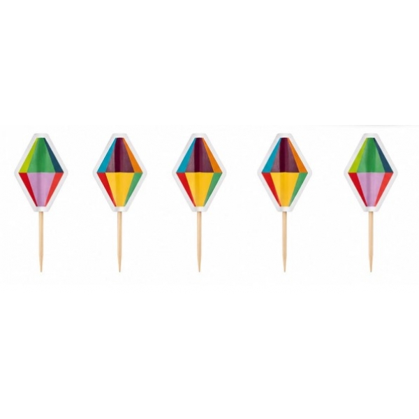 Toppers Para Doces e Salgados Balão Festa Junina c/24 - Festa Junina