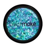 Glitter Formatos 2g Diamante Azul Colormake - Maquiagem