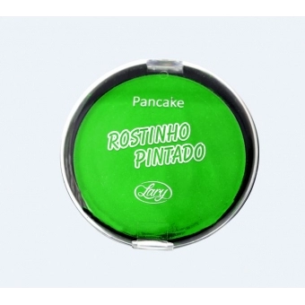 Pancake em Pó 10g Flúor Verde Rostinho Pintado
