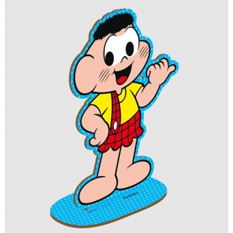 Personagem MDF P Cascão Turma da Mônica Festcolor