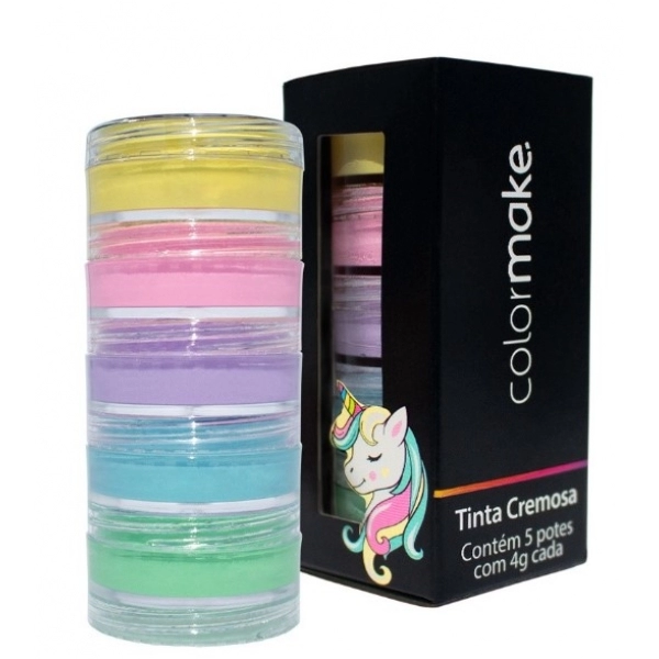Torre Tinta Cremosa Candy Colormake C/5 Cores - Maquiagem