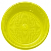 Prato 15cm Biodegradável Amarelo c/10 Trik Trik - Descartáveis