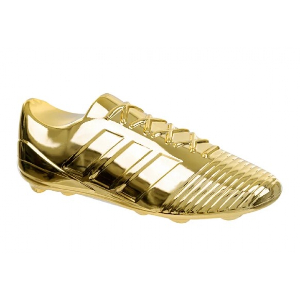 Chuteira Dourada Plástica Copa do Mundo Mirandinha - Copa do Mundo