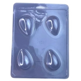 Forma de Silicone Para Ovo de Páscoa 50g c/3 Anelli