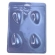 Forma de Silicone Para Ovo de Páscoa 50g c/3 Anelli - Páscoa