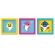 Quadro Decorativo Baby Shark c/3 Cromus - Temas Infantis