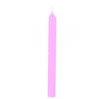 Vela Palito Neon Pink c/24 Regina