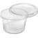 Pote Redondo c/ Tampa 250ml c/24u Prafesta - Descartáveis