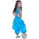 Fantasia Odalisca Azul Infantil Rei Eli Ana - Fantasias Infantis