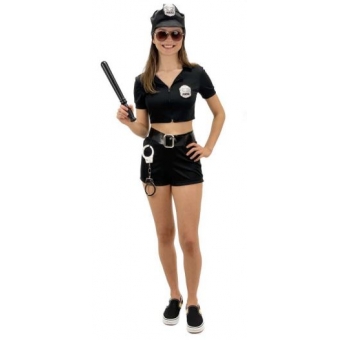 Fantasia Policial Feminina Adulto Masquerade