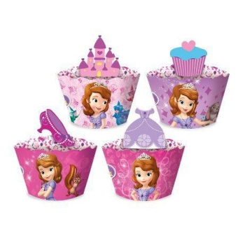 Cupcake Wrapper Princesinha Sofia c/12 Regina Festas